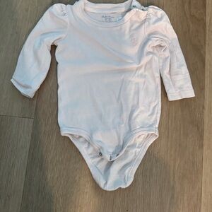 Polo by Ralph Lauren Baby Long-Sleeve Bodysuit in Light Pink